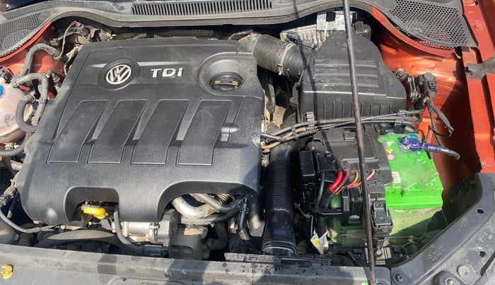 2015 Volkswagen Polo HIGHLINE1.5L, Diesel, Manual, 81,615 km, Engine View - Left