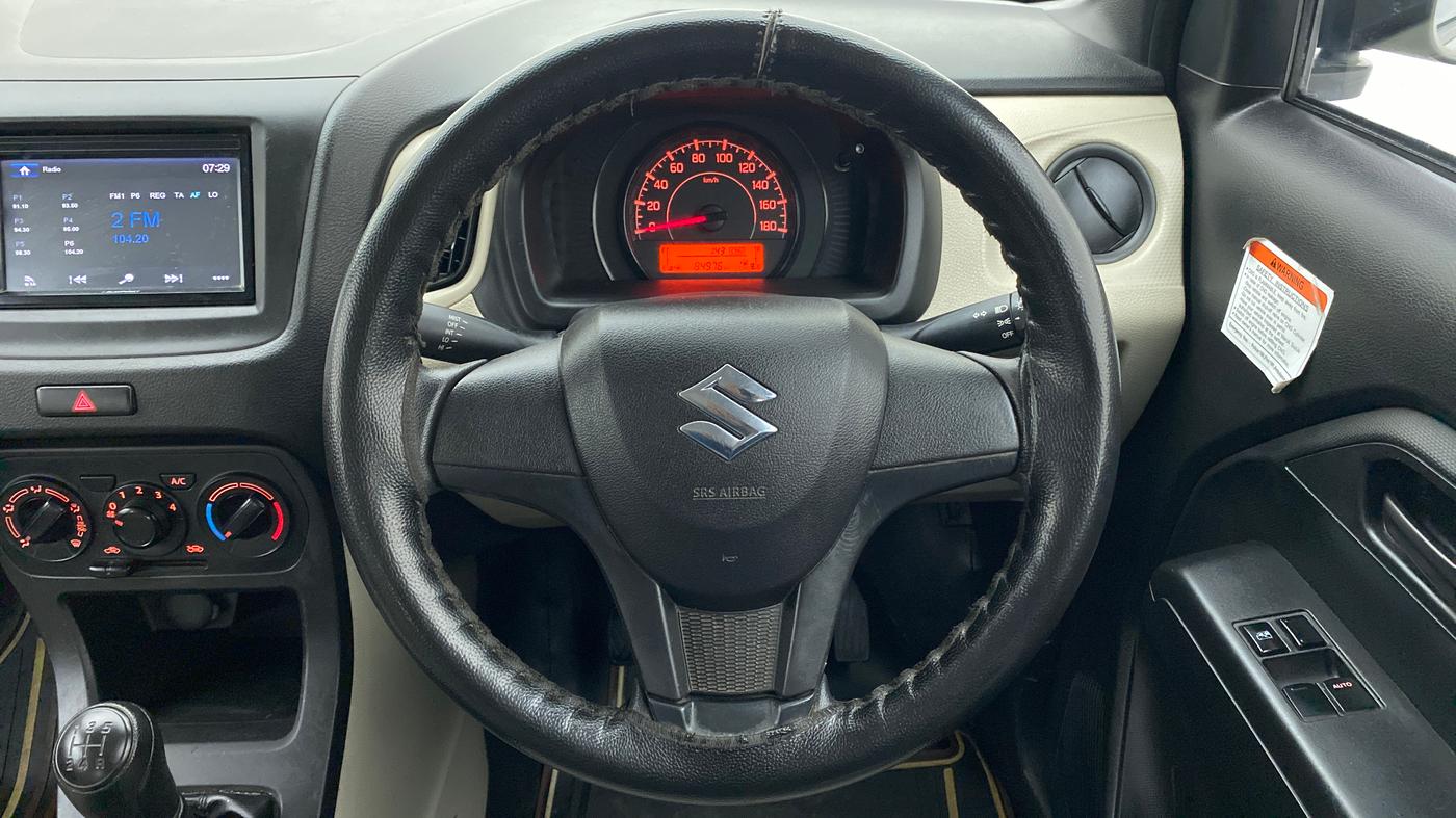 2019 Maruti New Wagon-R LXI CNG 1.0 L, CNG, Manual, 85,043 km, Steering Wheel Close Up