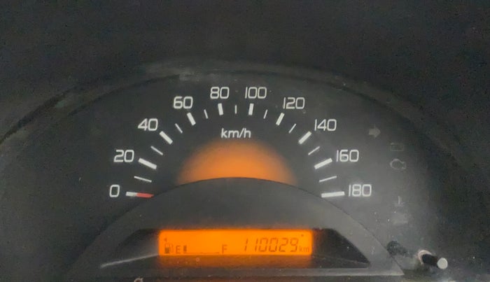 2017 Maruti Wagon R 1.0 LXI CNG, CNG, Manual, 1,10,660 km, Odometer Image