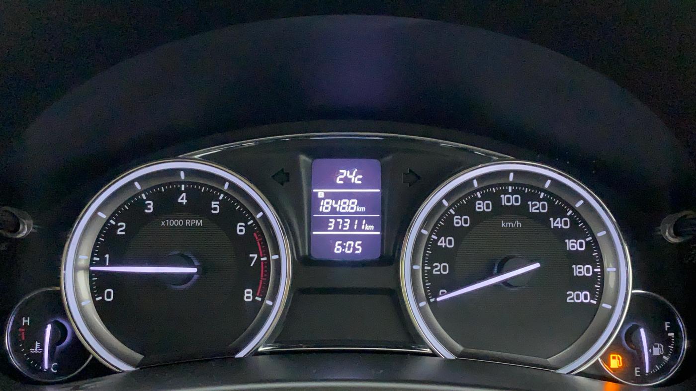 2018 Maruti Ciaz ZETA 1.4 VVT, Petrol, Manual, 37,407 km, Odometer Image