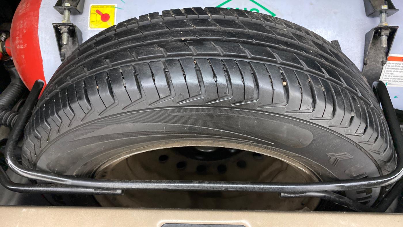 2021 Maruti New Wagon-R LXI CNG 1.0 L, CNG, Manual, 31,247 km, Spare Tyre
