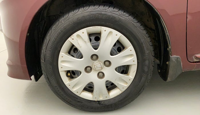 2015 Honda Amaze 1.2L I-VTEC S, CNG, Manual, 56,722 km, Left Front Wheel