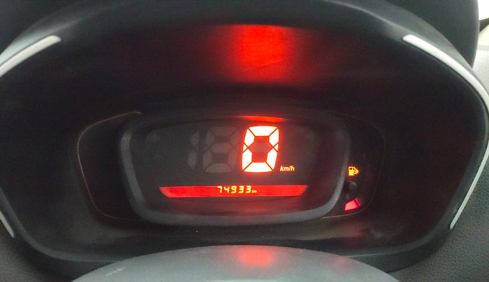 2016 Renault Kwid RXL, Petrol, Manual, 74,910 km, Odometer Image