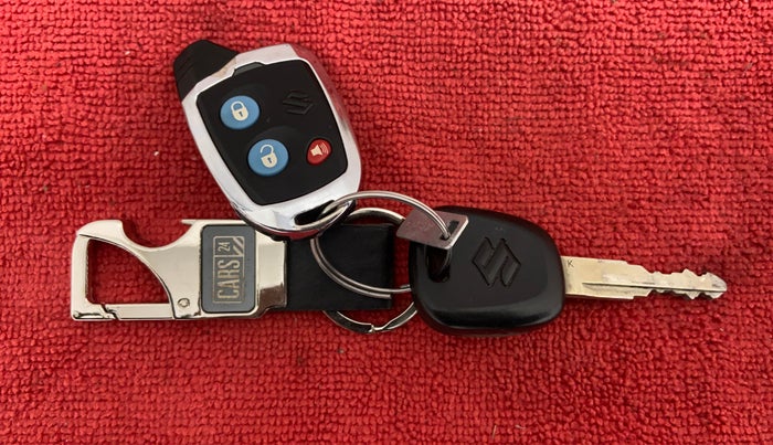 2019 Maruti New Wagon-R LXI CNG 1.0 L, CNG, Manual, 26,151 km, Key Close Up