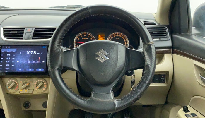 2013 Maruti Swift Dzire VXI, Petrol, Manual, 88,833 km, Steering Wheel Close Up