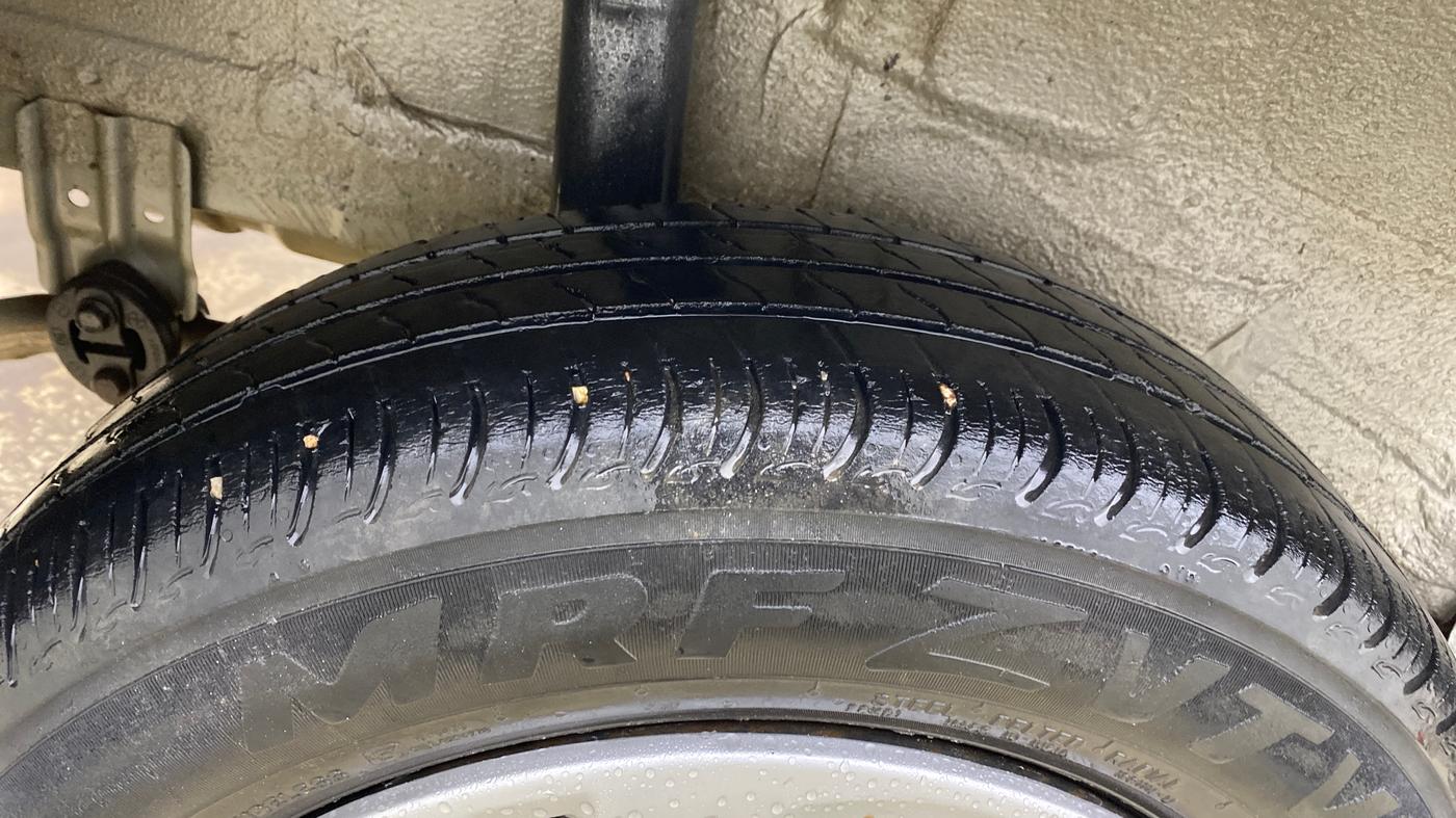 2020 Maruti S PRESSO VXI+, Petrol, Manual, 66,959 km, Right Rear Tyre Tread