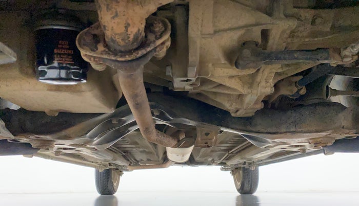 2018 Maruti Celerio ZXI (O), Petrol, Manual, 93,969 km, Front Underbody