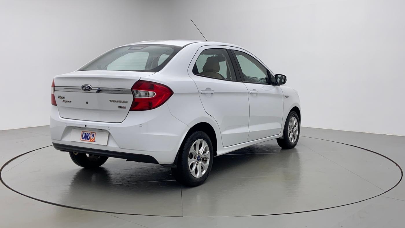 2016 Ford Figo Aspire 1.5 TITANIUM DIESEL, Diesel, Manual, 48,129 km, Right Back Diagonal (45- Degree) View