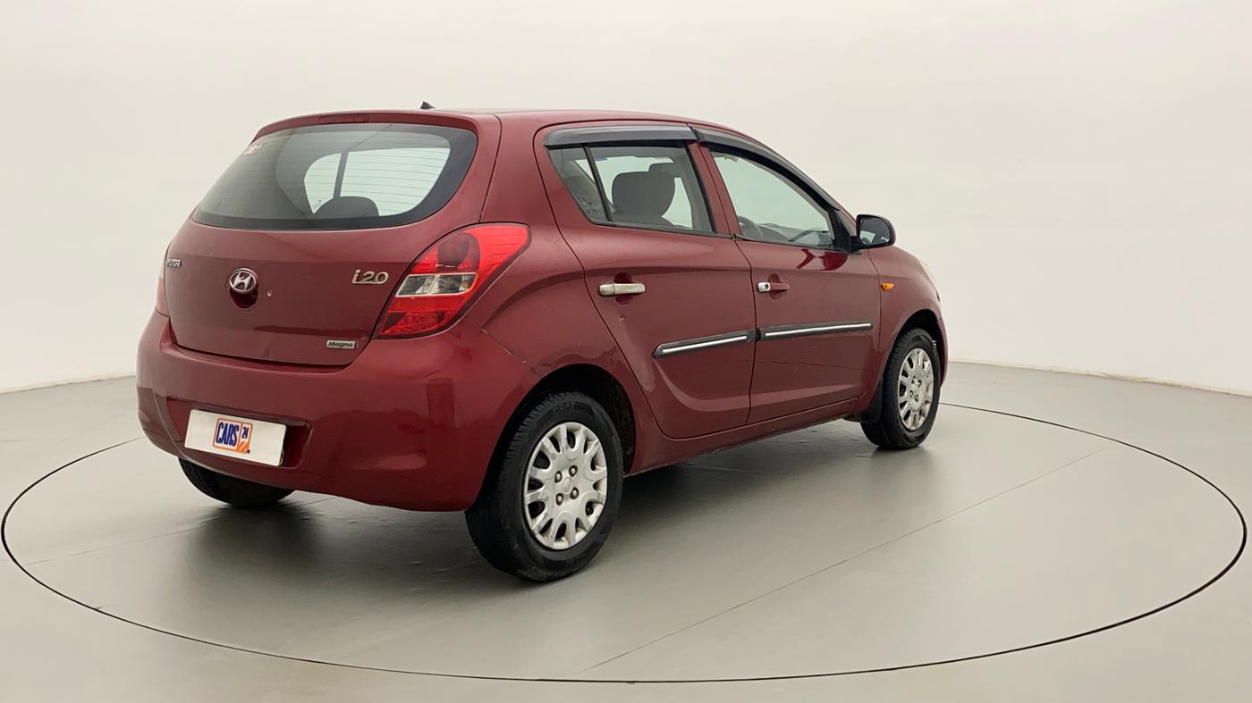 2011 Hyundai i20 MAGNA (O) 1.2, Petrol, Manual, 75,447 km, Right Back Diagonal