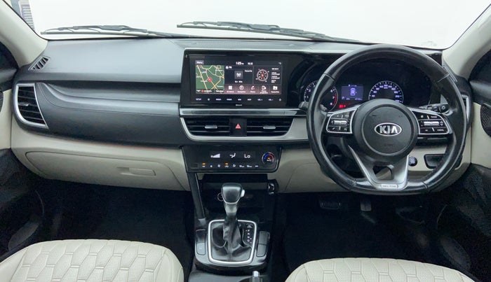 2019 KIA SELTOS HTX AT PETROL, Petrol, Automatic, 47,320 km, Dashboard View