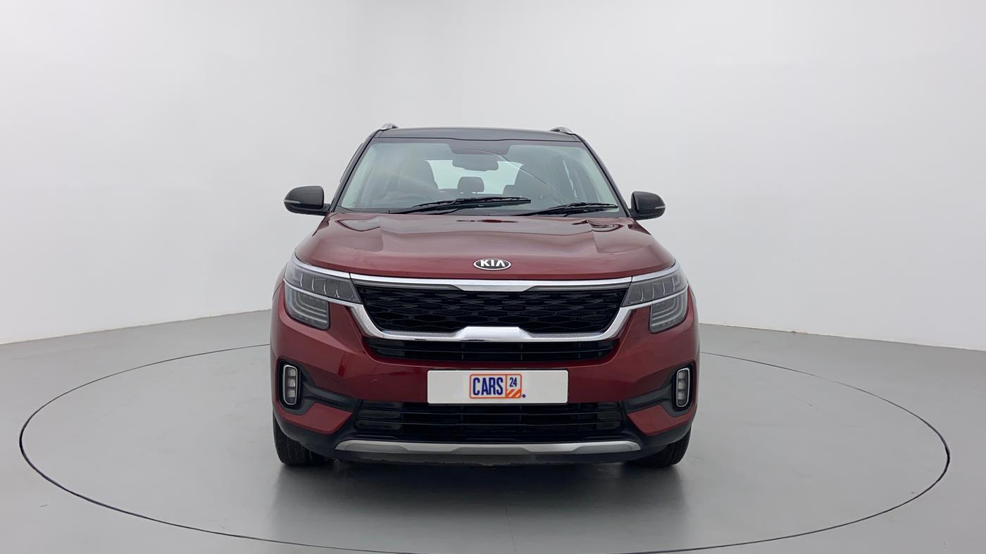 2019 KIA SELTOS HTX AT PETROL, Petrol, Automatic, 47,320 km, Front View