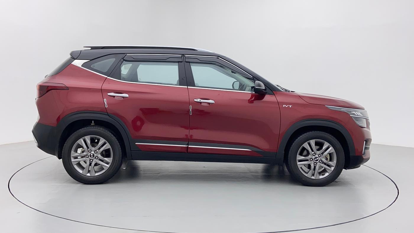 2019 KIA SELTOS HTX AT PETROL, Petrol, Automatic, 47,320 km, Right Side View