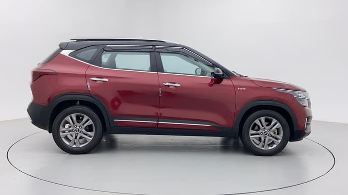 2019 KIA SELTOS HTX AT PETROL, Petrol, Automatic, 47,320 km, Right Side View