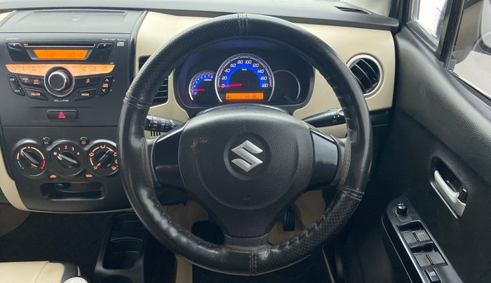 2018 Maruti Wagon R 1.0 VXI, Petrol, Manual, 45,136 km, Steering Wheel Close Up