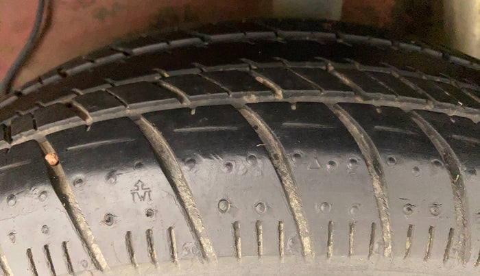 2017 Maruti Celerio ZXI AMT (O), Petrol, Automatic, 50,894 km, Left Rear Tyre Tread