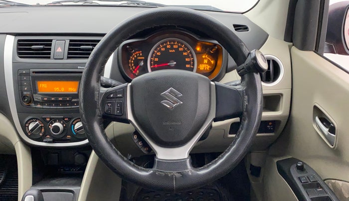 2017 Maruti Celerio ZXI AMT (O), Petrol, Automatic, 50,894 km, Steering Wheel Close Up