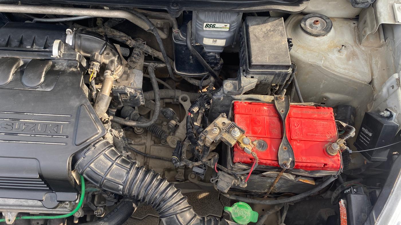 2016 Maruti Celerio ZXI (O), CNG, Manual, 1,29,851 km, Engine View - Left