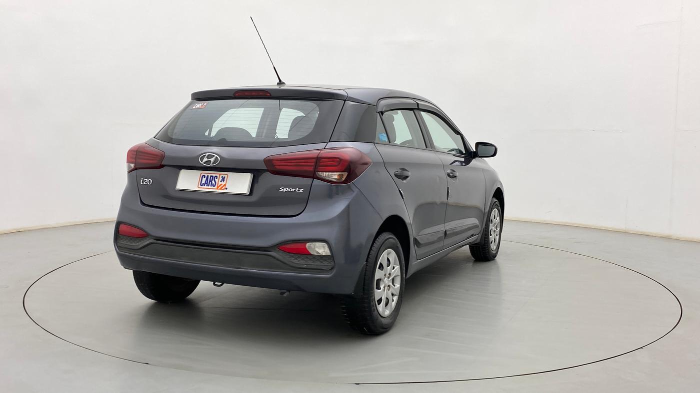 2018 Hyundai Elite i20 SPORTZ 1.2, Petrol, Manual, 53,973 km, Right Back Diagonal
