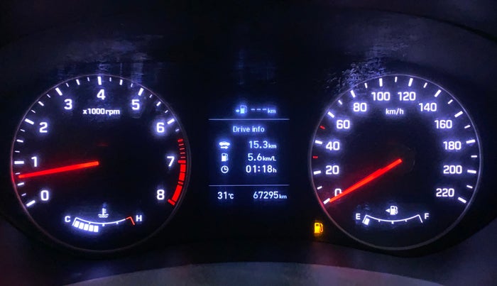 2020 Hyundai Elite i20 ASTA 1.2 (O), Petrol, Manual, 67,295 km, Odometer Image