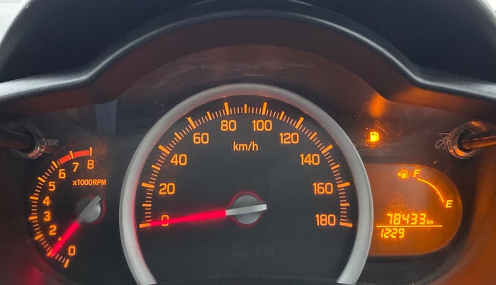 2017 Maruti Celerio ZXI D, Petrol, Manual, 78,559 km, Odometer Image