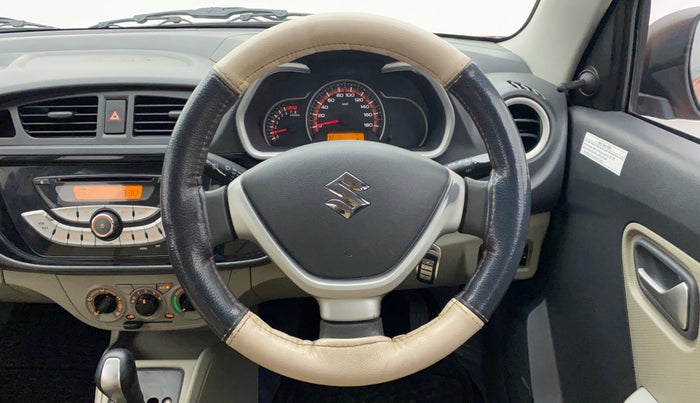 2016 Maruti Alto K10 VXI AMT, Petrol, Automatic, 53,264 km, Steering Wheel Close Up