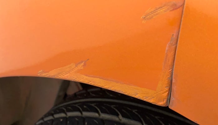 2016 Maruti Alto K10 VXI AMT, Petrol, Automatic, 53,264 km, Left quarter panel - Minor scratches