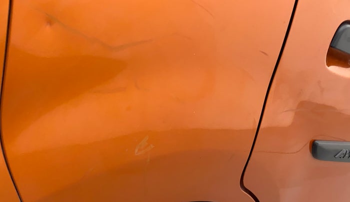 2016 Maruti Alto K10 VXI AMT, Petrol, Automatic, 53,264 km, Right quarter panel - Minor scratches