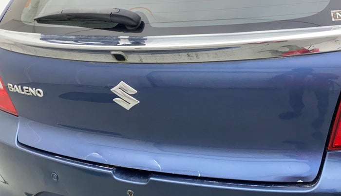 2018 Maruti Baleno ZETA PETROL 1.2, Petrol, Manual, 49,010 km, Dicky (Boot door) - Minor scratches