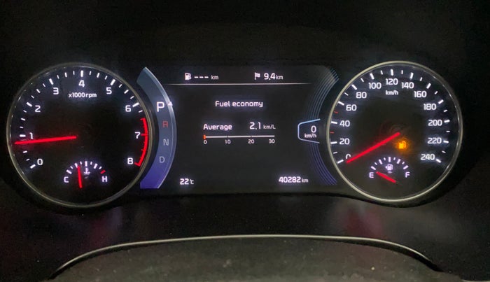 2019 KIA SELTOS GTX PLUS DCT 1.4 PETROL, Petrol, Automatic, 40,282 km, Odometer Image