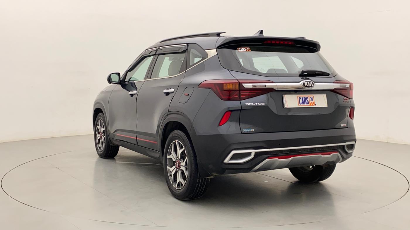 2019 KIA SELTOS GTX PLUS DCT 1.4 PETROL, Petrol, Automatic, 40,282 km, Left Back Diagonal