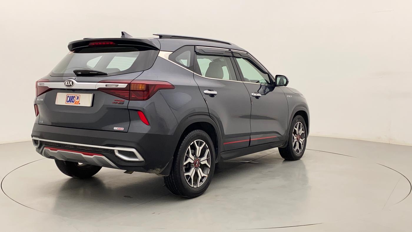 2019 KIA SELTOS GTX PLUS DCT 1.4 PETROL, Petrol, Automatic, 40,282 km, Right Back Diagonal