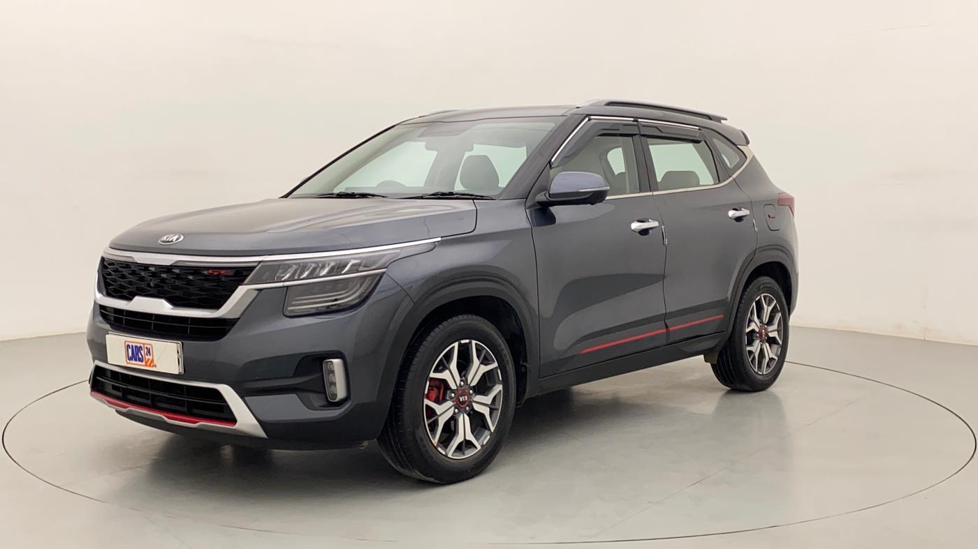 2019 KIA SELTOS GTX PLUS DCT 1.4 PETROL, Petrol, Automatic, 40,282 km, Left Front Diagonal