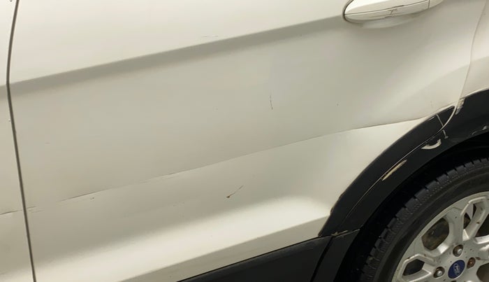 2018 Ford Ecosport TITANIUM + 1.5L DIESEL, Diesel, Manual, 84,542 km, Rear left door - Minor scratches