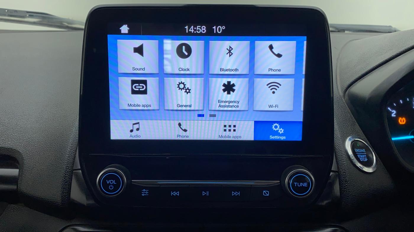 2018 Ford Ecosport TITANIUM + 1.5L DIESEL, Diesel, Manual, 84,542 km, Infotainment System