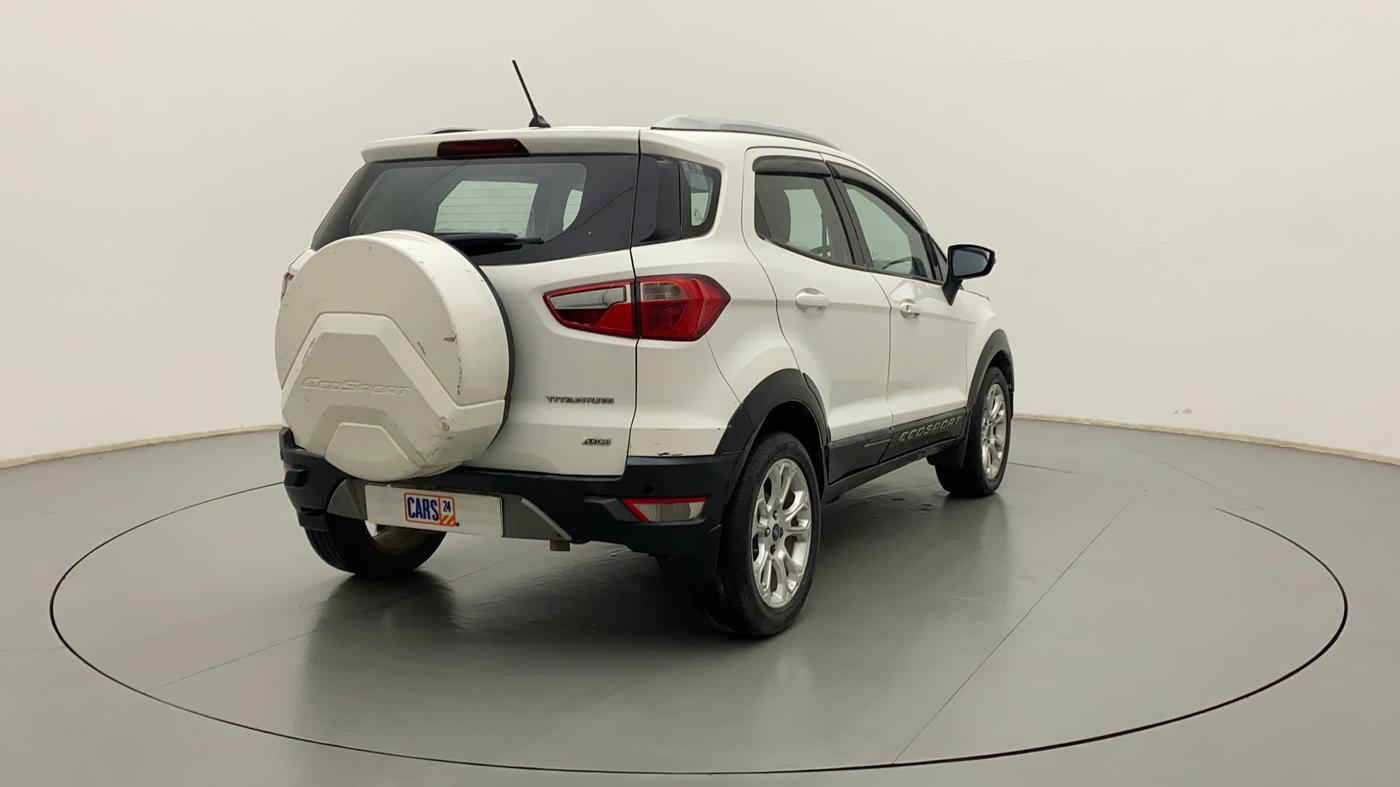 2018 Ford Ecosport TITANIUM + 1.5L DIESEL, Diesel, Manual, 84,542 km, Right Back Diagonal