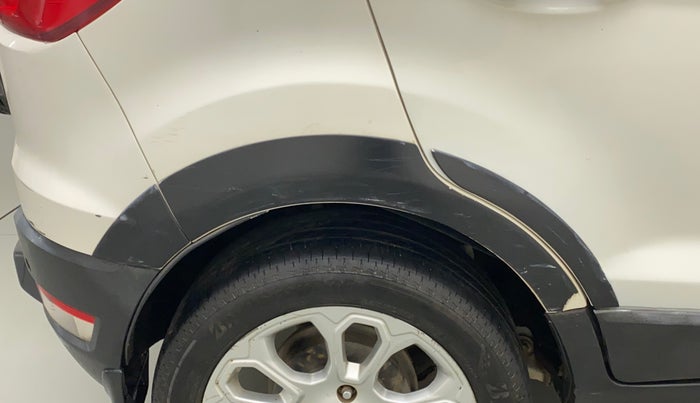 2018 Ford Ecosport TITANIUM + 1.5L DIESEL, Diesel, Manual, 84,542 km, Right quarter panel - Cladding has minor damage