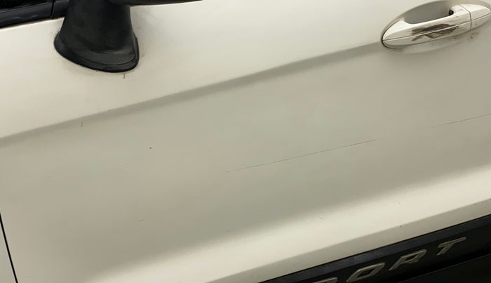 2018 Ford Ecosport TITANIUM + 1.5L DIESEL, Diesel, Manual, 84,542 km, Front passenger door - Minor scratches