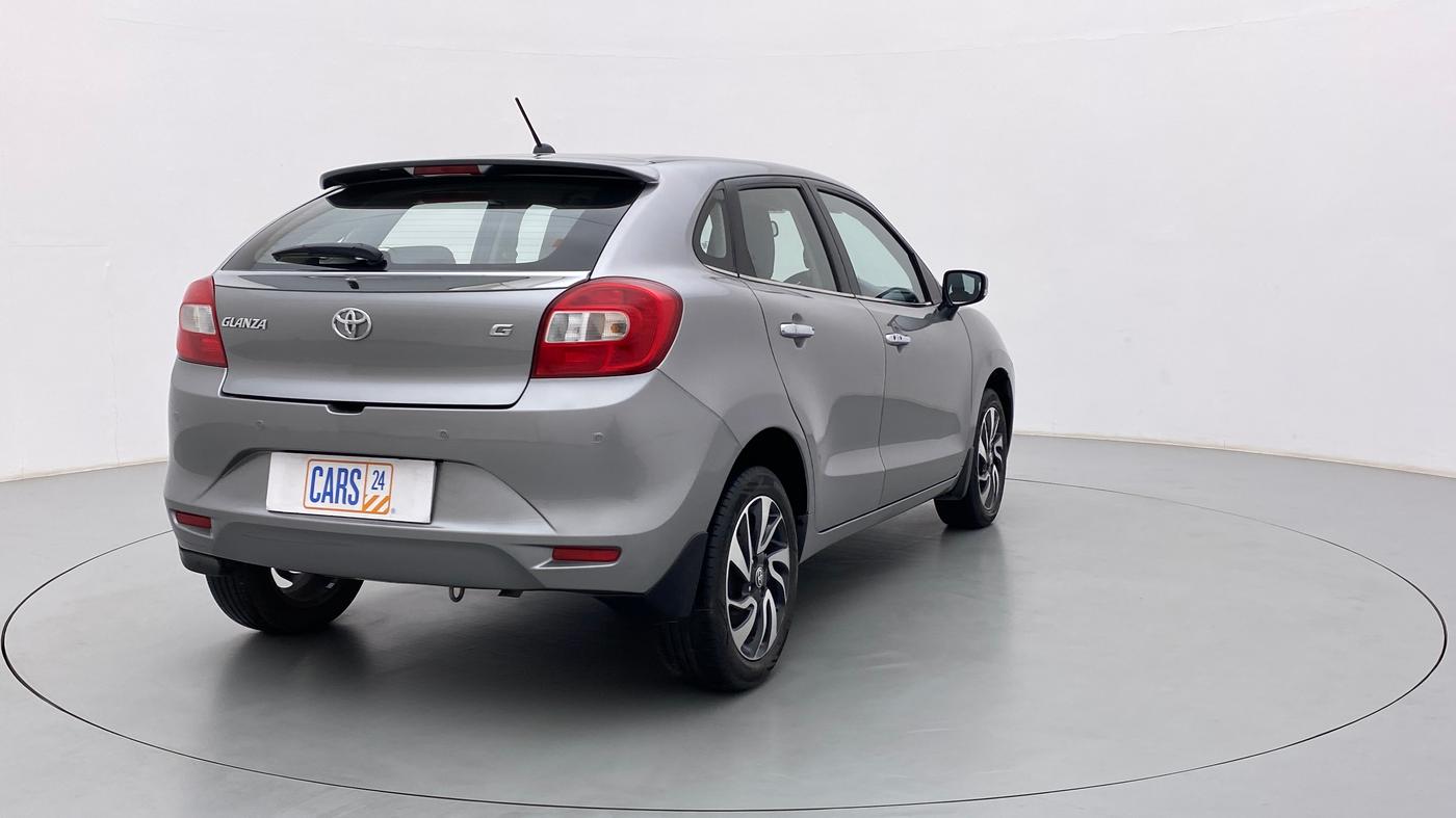 2021 Toyota Glanza G MT PETROL, Petrol, Manual, 43,051 km, Right Back Diagonal
