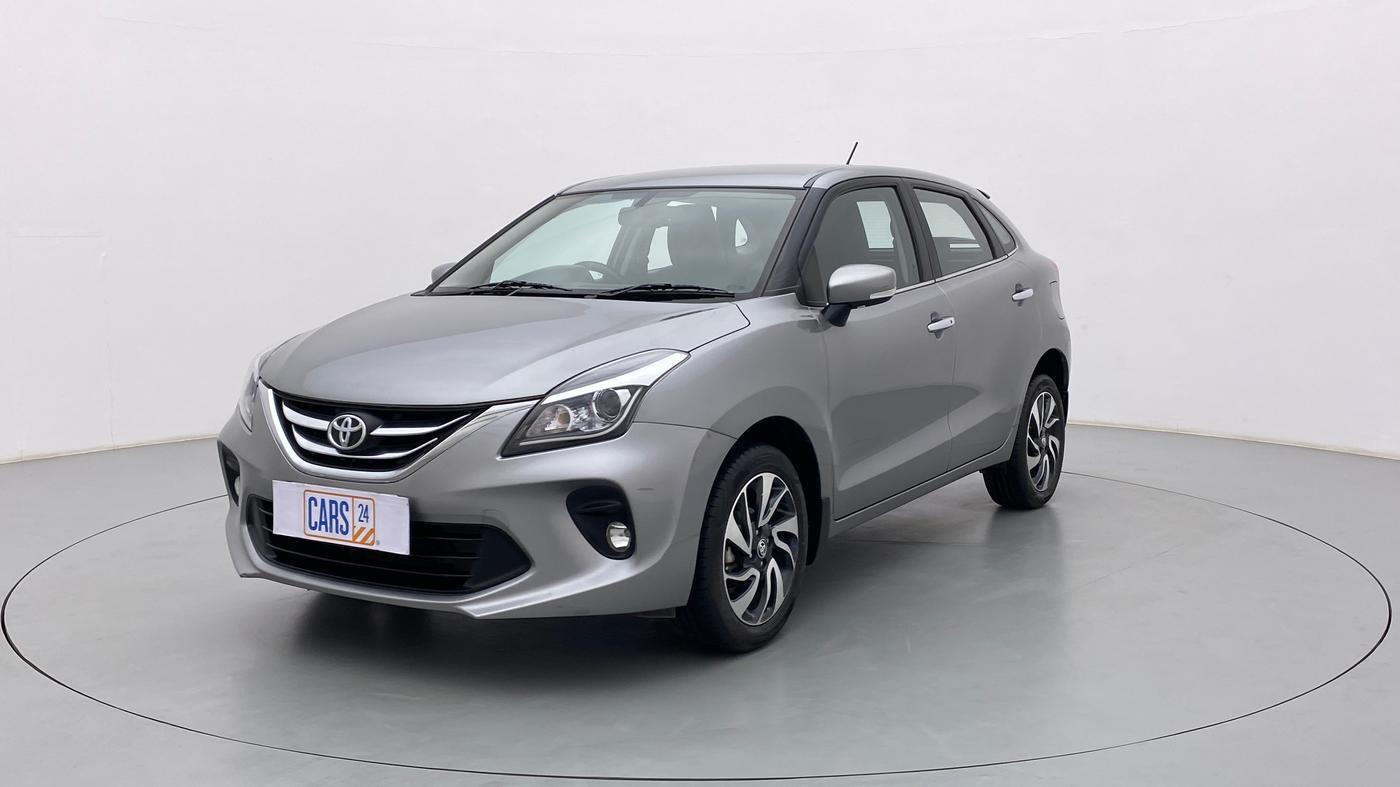 2021 Toyota Glanza G MT PETROL, Petrol, Manual, 43,051 km, Left Front Diagonal