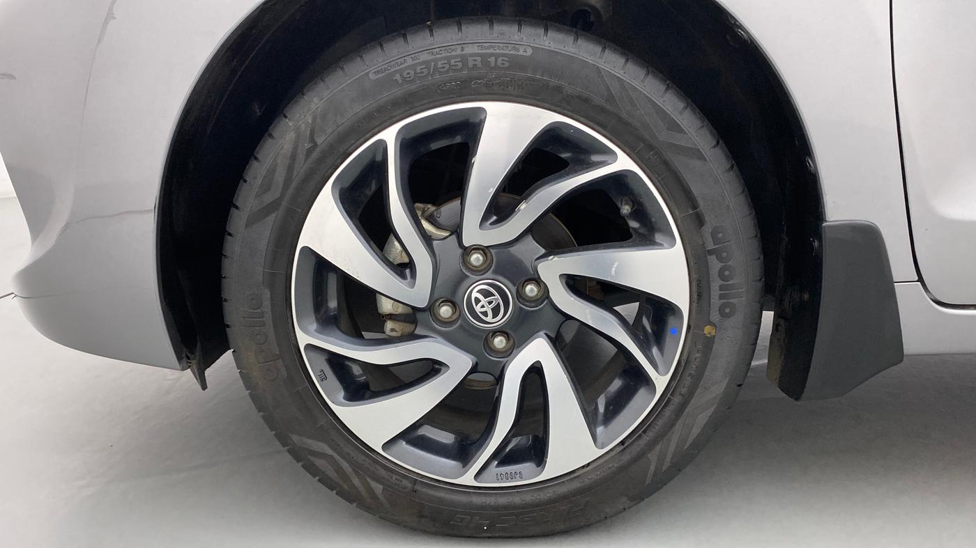 2021 Toyota Glanza G MT PETROL, Petrol, Manual, 43,051 km, Left Front Wheel