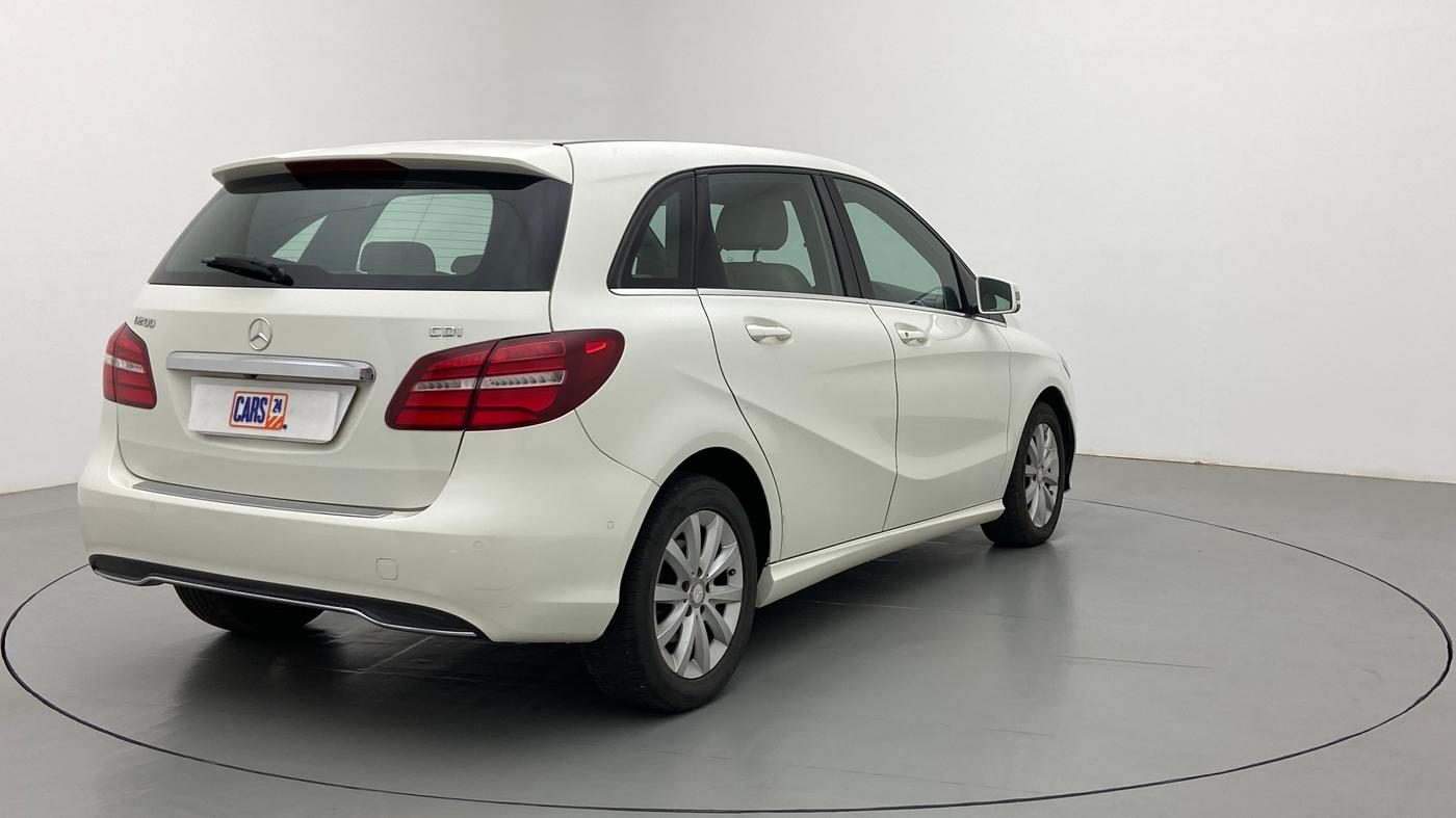 2015 Mercedes Benz B Class B200 CDI SPORT, Diesel, Automatic, 82,401 km, Right Back Diagonal (45- Degree) View