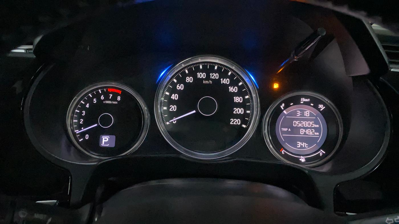 2017 Honda City 1.5L I-VTEC ZX CVT, Petrol, Automatic, 52,772 km, Odometer Image