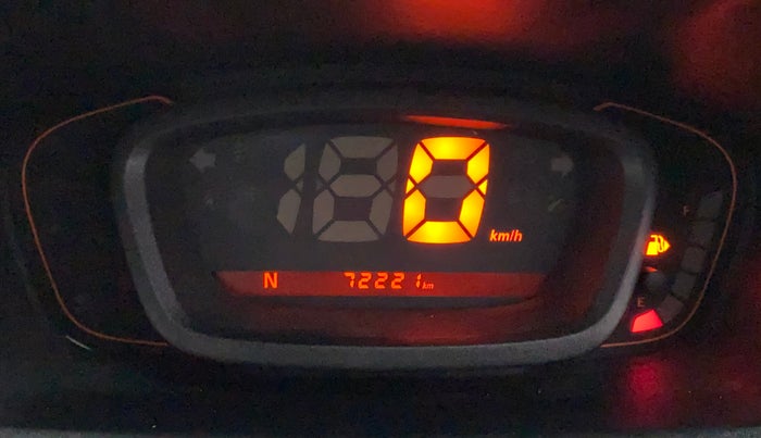 2018 Renault Kwid RXT 1.0 AMT (O), Petrol, Automatic, 72,296 km, Odometer Image