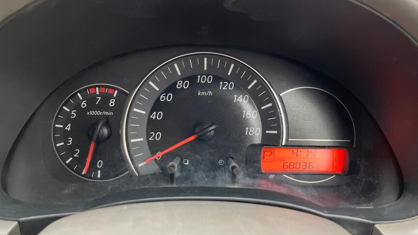 2013 Nissan Micra XV CVT, Petrol, Automatic, 68,014 km, Odometer Image