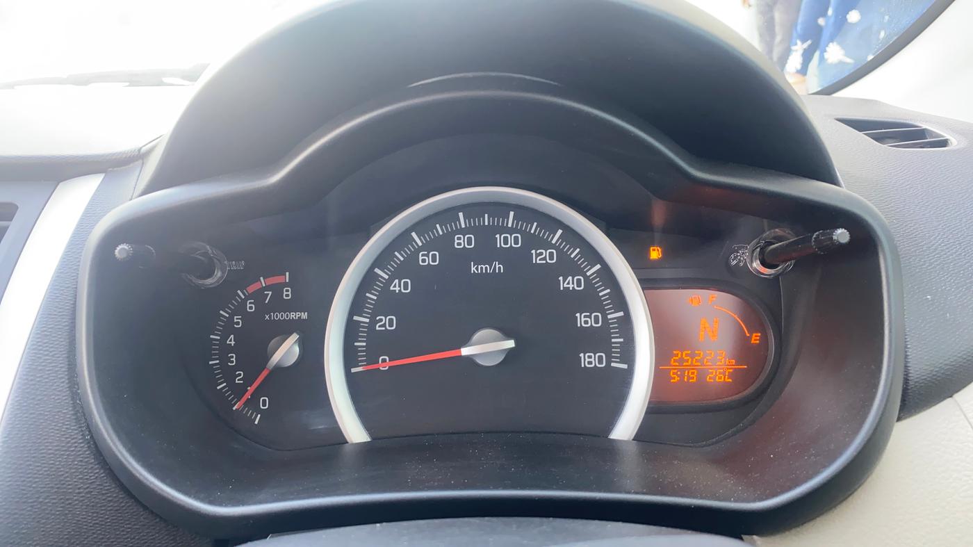 2014 Maruti Celerio VXI AMT, Petrol, Automatic, 25,217 km, Odometer Image