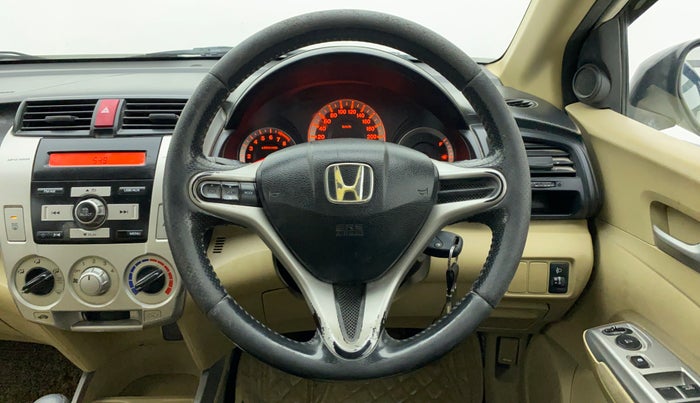 2011 Honda City V MT PETROL, Petrol, Manual, 88,976 km, Steering Wheel Close Up