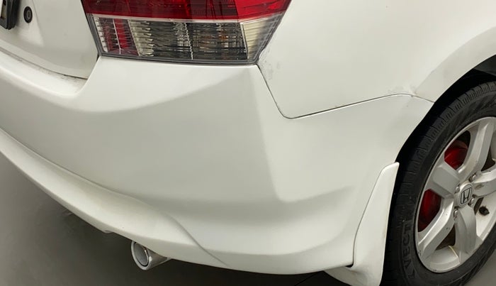 2011 Honda City V MT PETROL, Petrol, Manual, 88,976 km, Rear bumper - Paint is slightly damaged