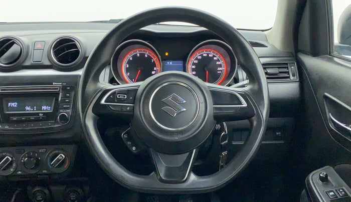 2018 Maruti Swift VXI, Petrol, Manual, 56,291 km, Steering Wheel Close Up