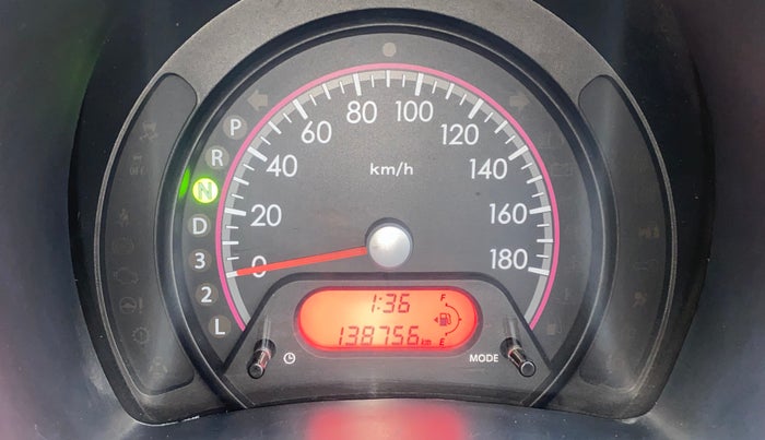 2012 Maruti A Star VXI (ABS) AT, Petrol, Automatic, 1,38,779 km, Odometer Image