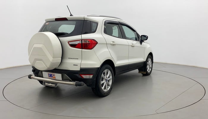 2018 Ford Ecosport TITANIUM 1.5L DIESEL, Diesel, Manual, 1,05,617 km, Right Back Diagonal